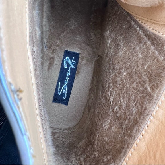 Seven7 Zoe front zipper platform Sand bootie size 8 NWB - Picture 11 of 11